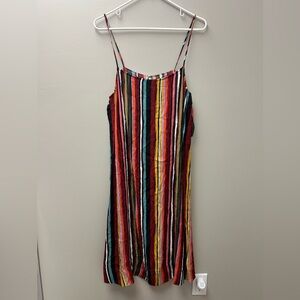 Free People ‘DE SHE’ Striped Split Long Tunic